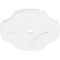 Ekena Millwork Percival Architectural Grade PVC Ceiling Medallion, 34"OD x 3"ID x 11 3/4"C x 1"P, One-Piece CMP34PL-03000 - alternate 2